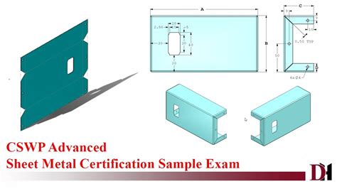 solidworks sheet metal certification